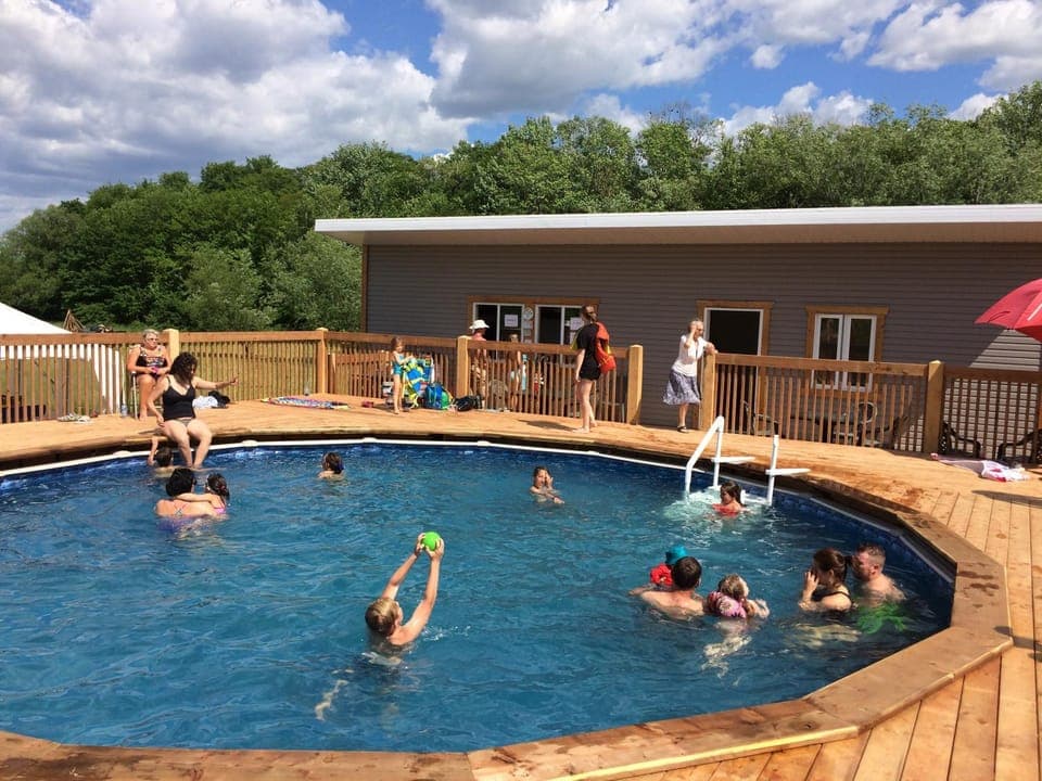 Day, Swimming pool, children, Family