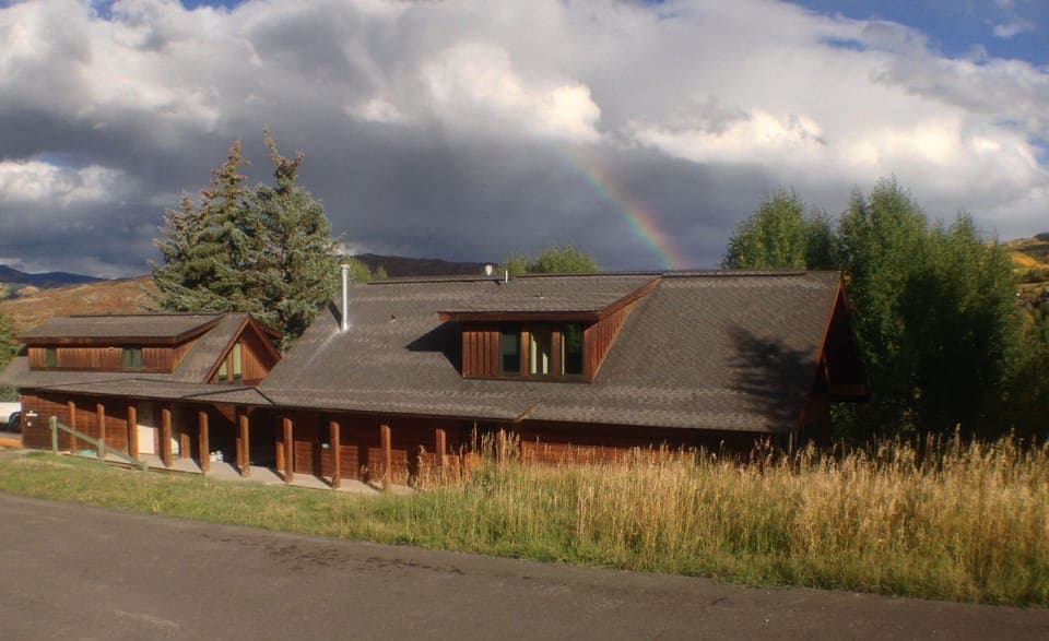 Home at the end of the rainbow - front of house