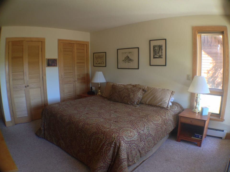 Plenty of closet space in master suite