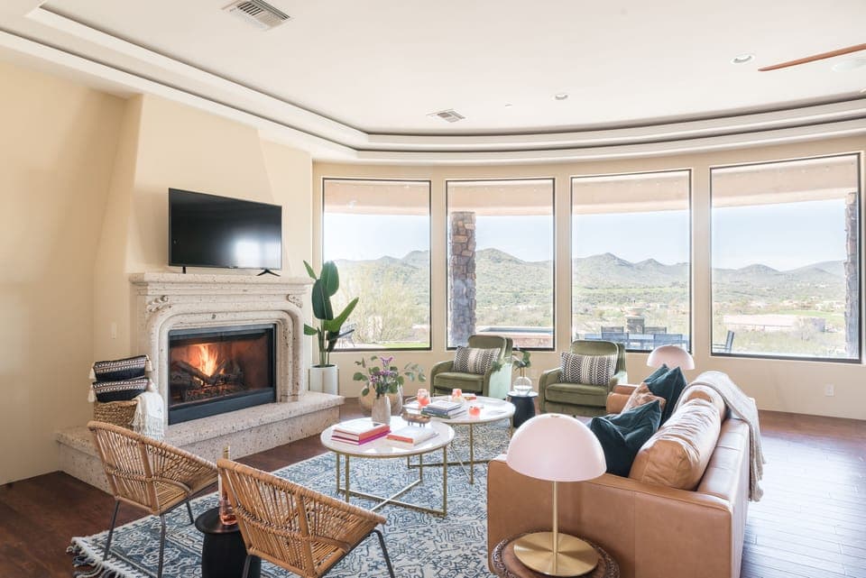 Living room.