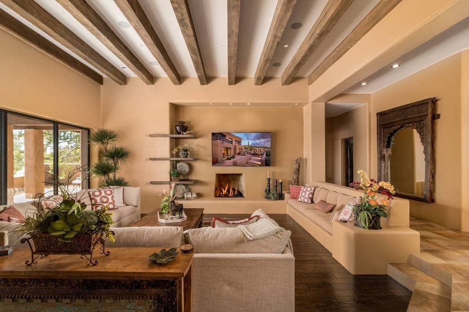 Warm and inviting great room