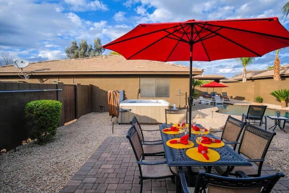 Patio table for Eating Outdoors