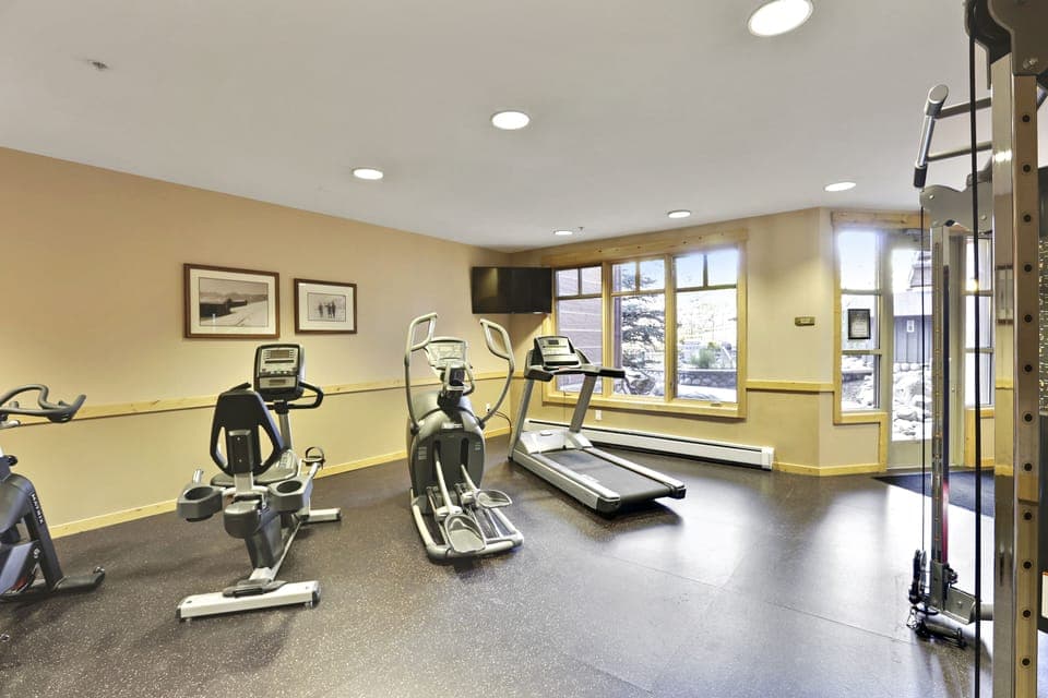 Workout Room located on first floor.