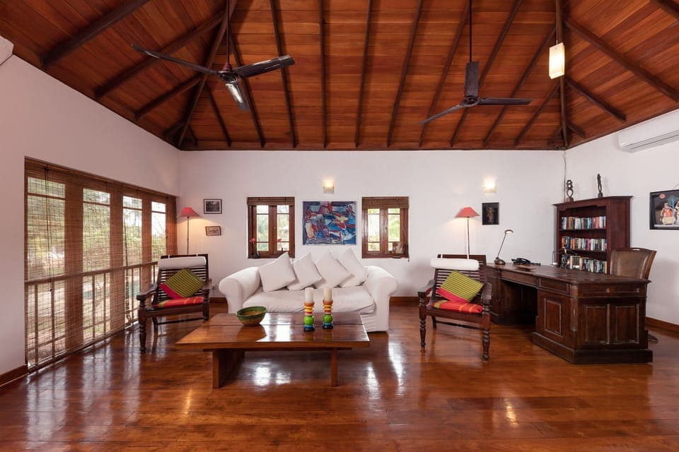 Study, library and tv room