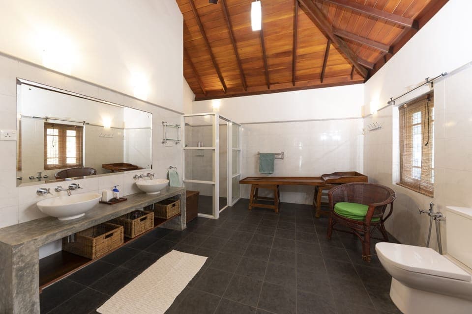 Bathroom to Master bedroom.