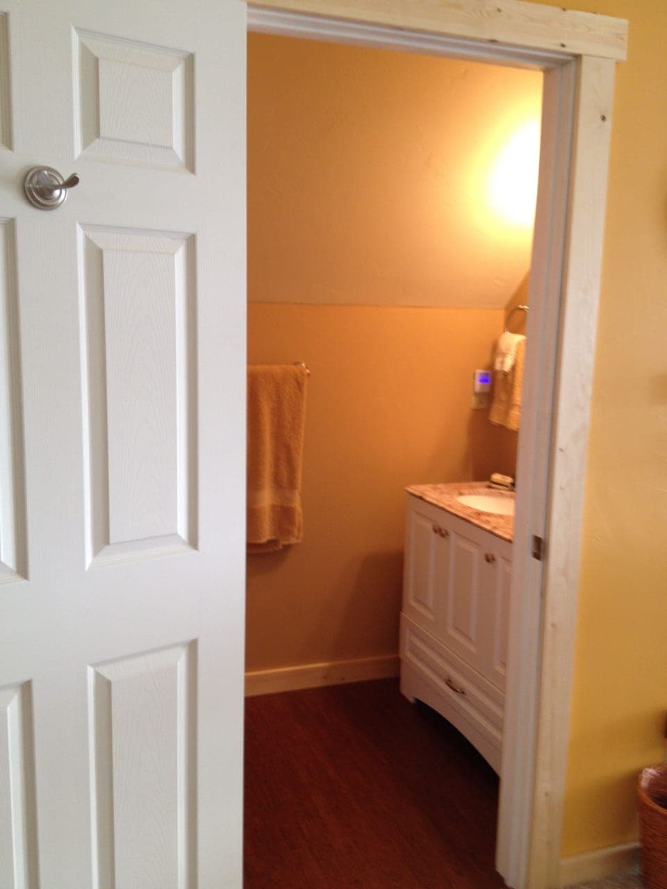Half bath in the loft