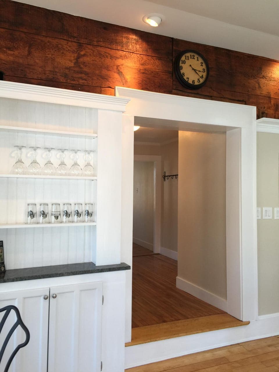 Hallway to the living room