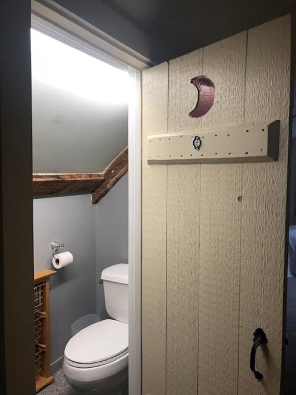 moon door for the 3rd floor powder room (bathroom) 