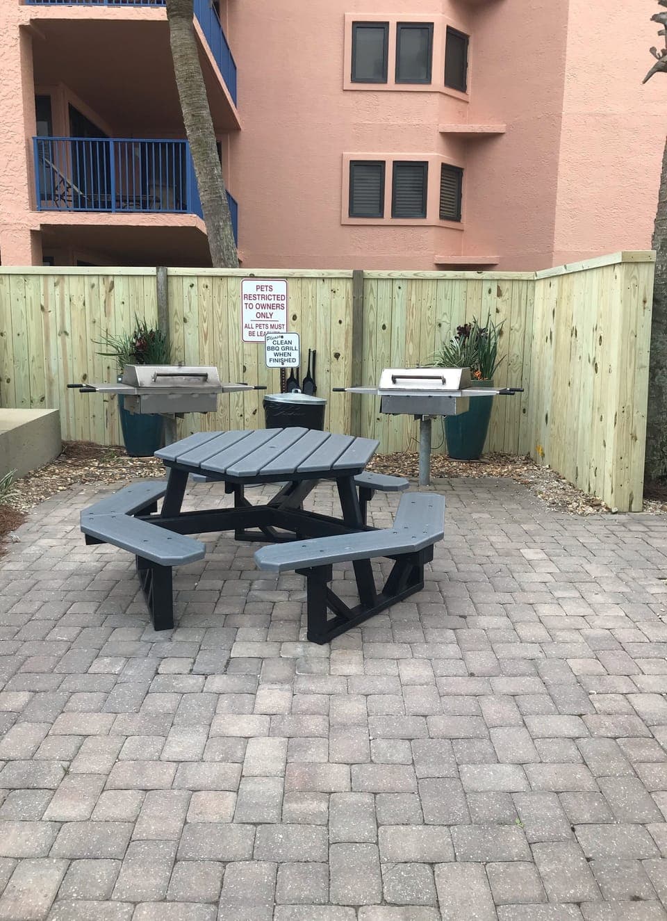 Nice BBQ Grill Area
