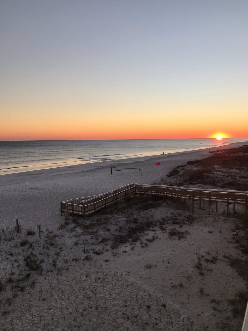 Sunset from balcony!