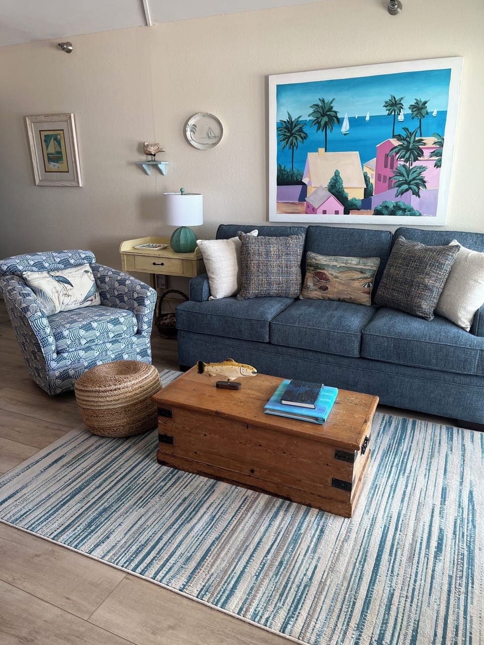 Comfortable sofa and chair!