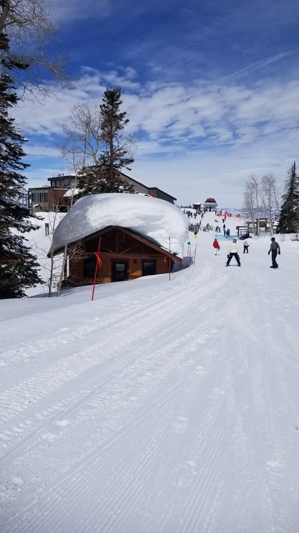 Another beautiful day skiing in Steamoat!