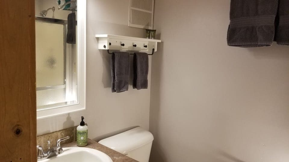 Master bath with shower