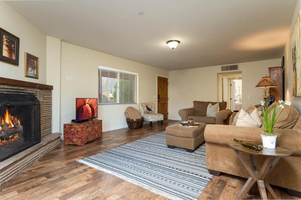 A spacious great room for your comfort.