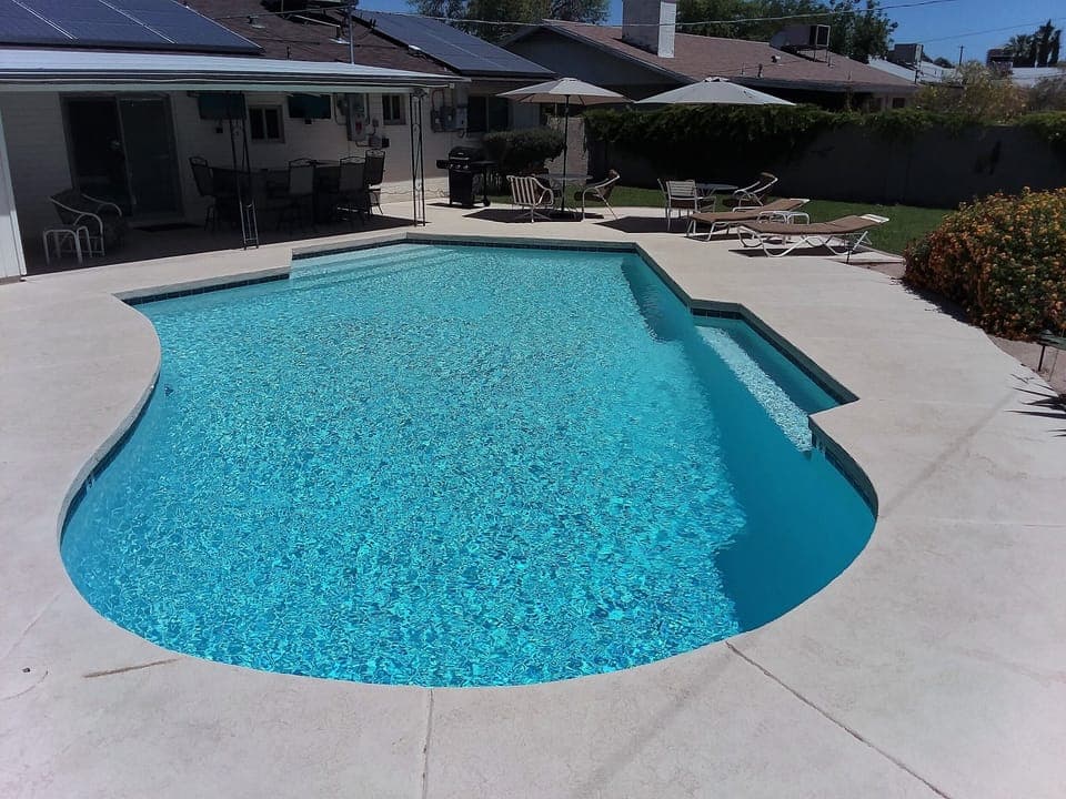 Pool.  Heated to 88 degrees in the cooler months.