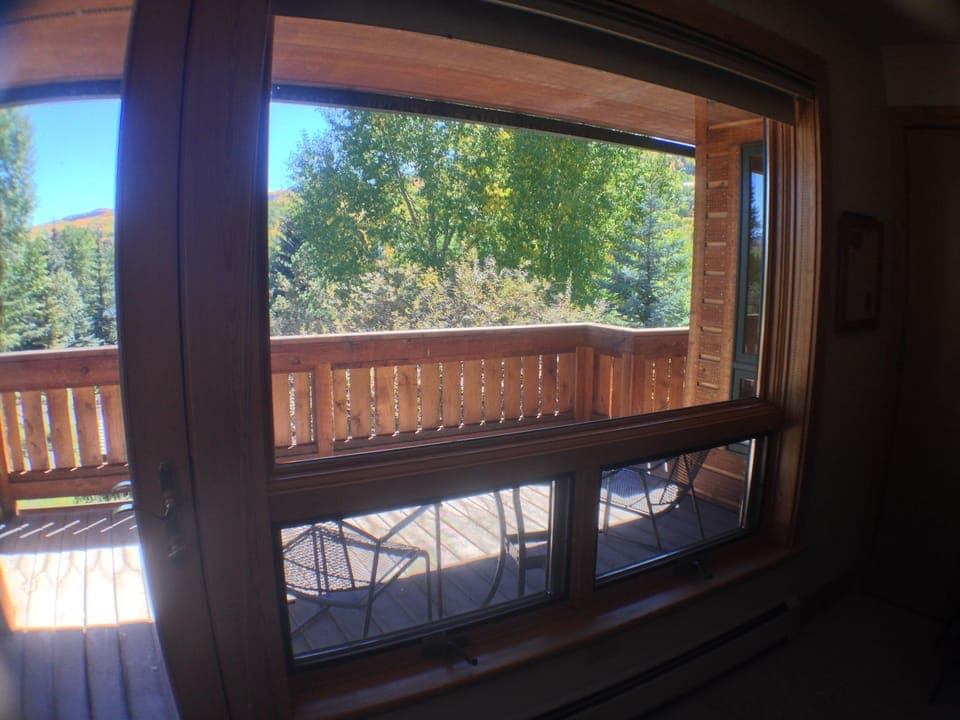 Deck and view off of master suite