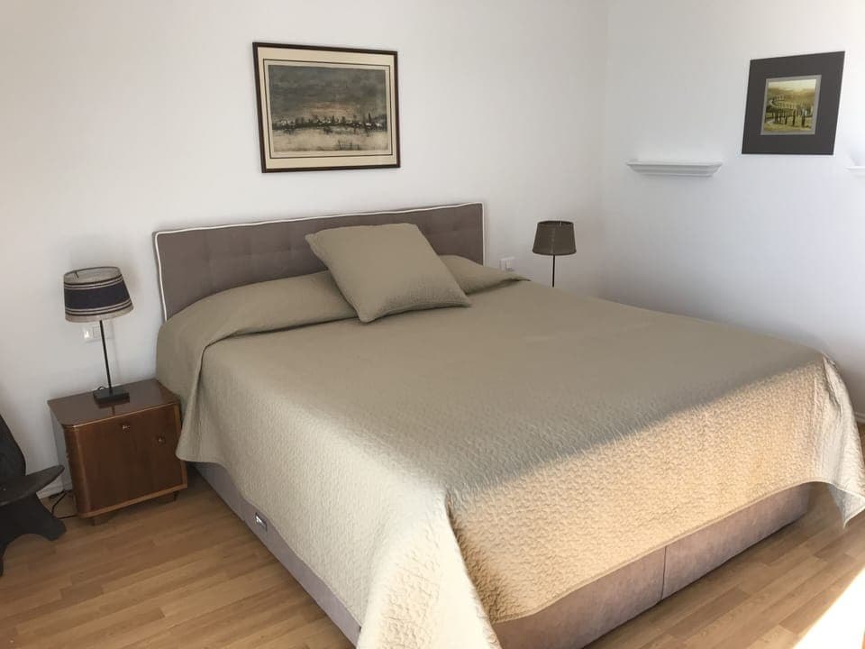 Garden Bedroom 2 with Sea & Garden views