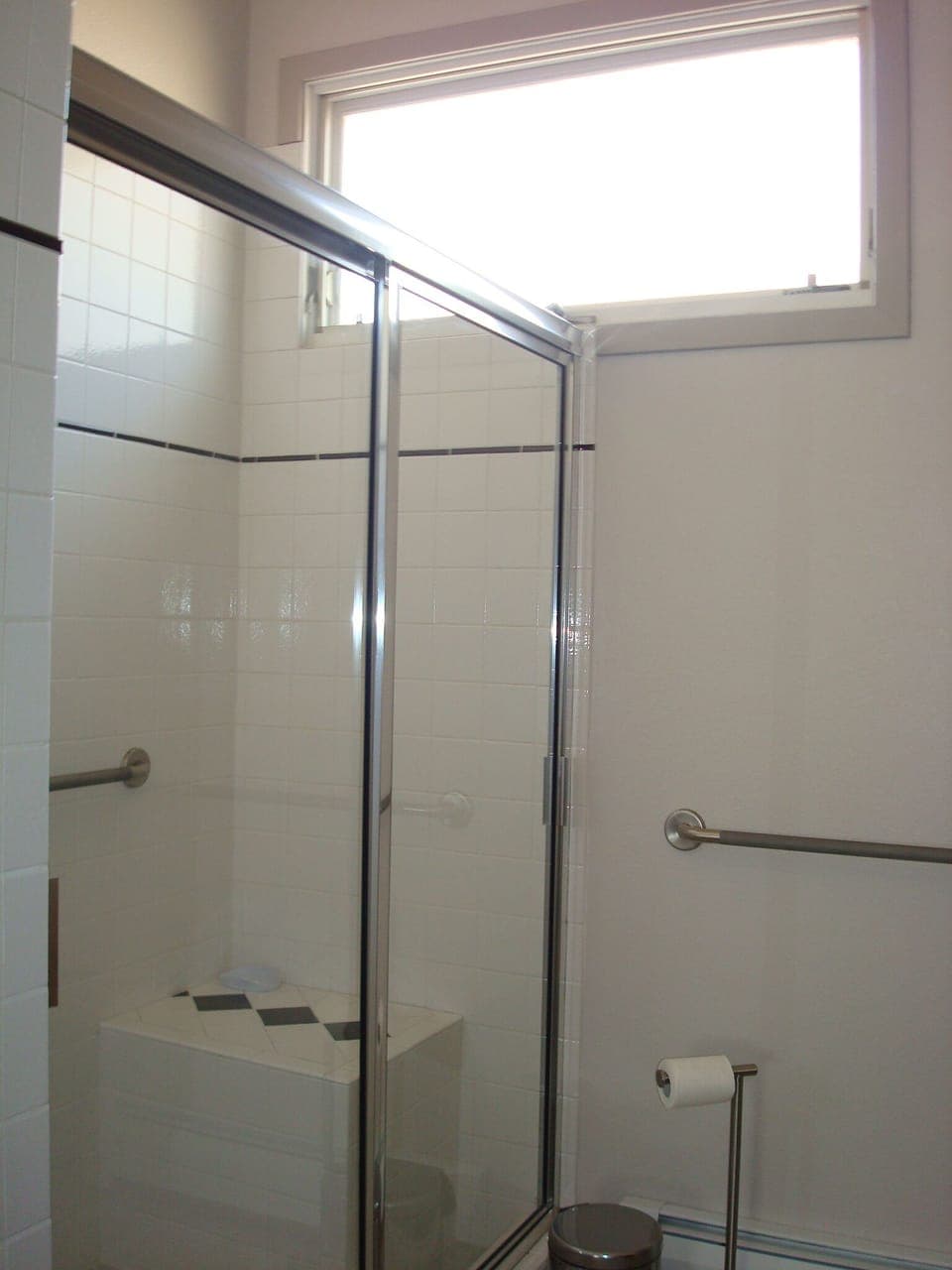 Walk in shower