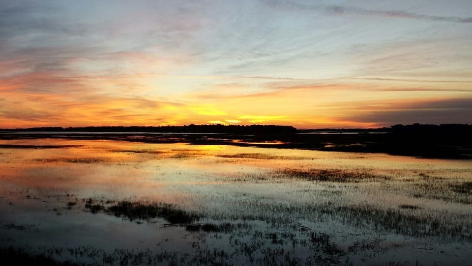 Classic Folly sunset
