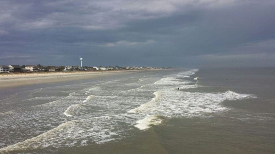 Folly's beautiful expansive beach