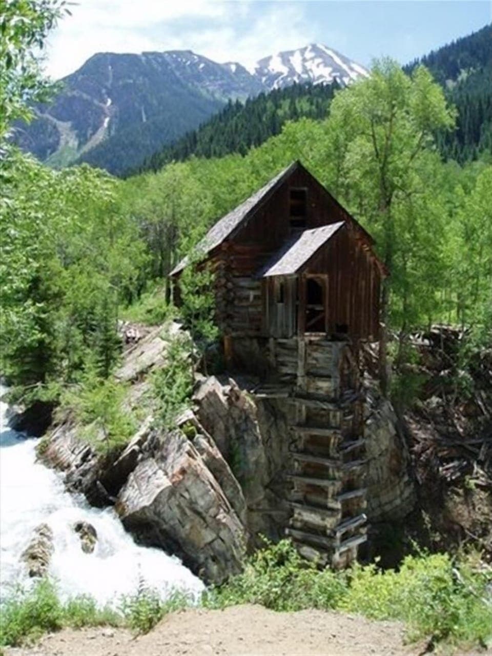 Dead Horse Mill is in Crystal City, 6 miles from Marble on 4 wheel drive road