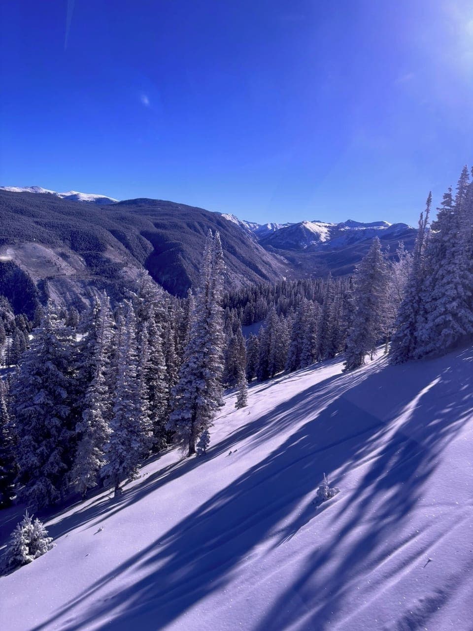 Aspen mountain view from gondola only 5 minutes walk from townhouse