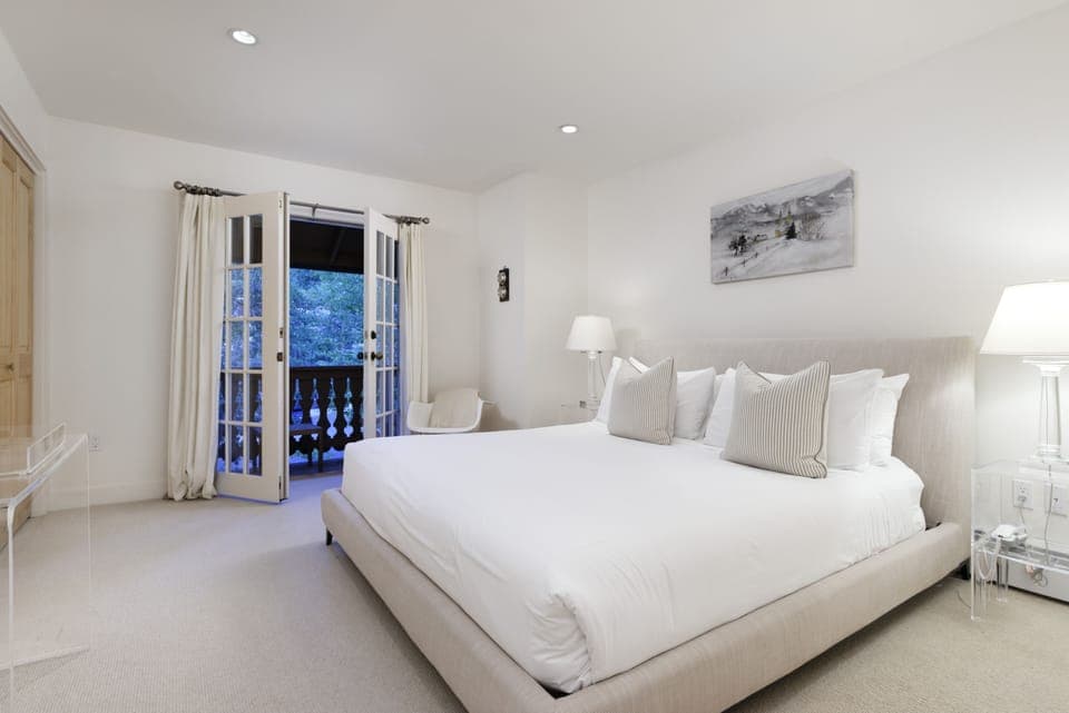 Master bedroom with ensuite